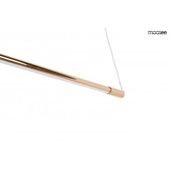 Lampa wisząca pozioma glamour OMBRE LEVEL 100 złota