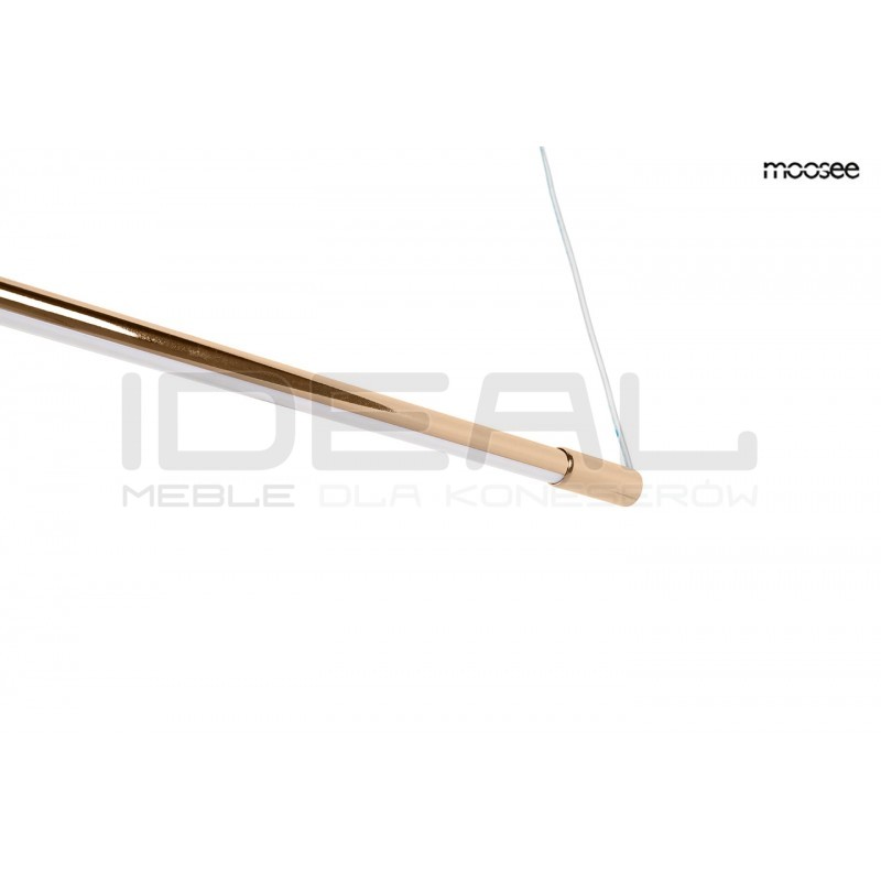 Lampa wisząca pozioma glamour OMBRE LEVEL 100 złota