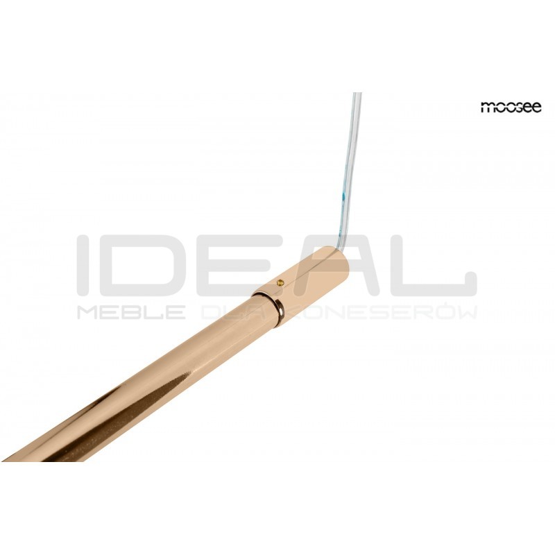 Lampa wisząca pozioma glamour OMBRE LEVEL 100 złota