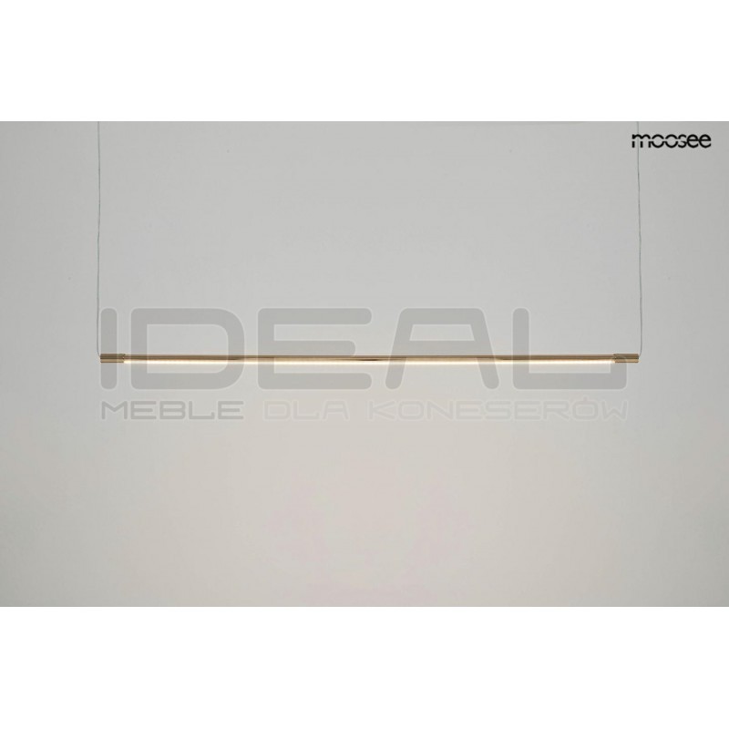 Lampa wisząca pozioma glamour OMBRE LEVEL 100 złota