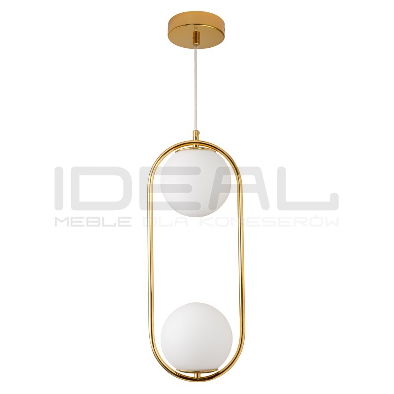 Lampa wisząca COSTA DUO Aurelia białe kule