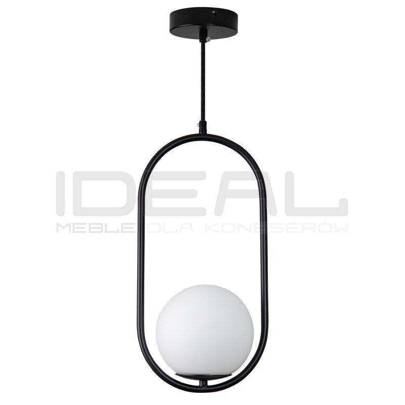 Lampa wisząca COSTA Solo Aurelia biała kula