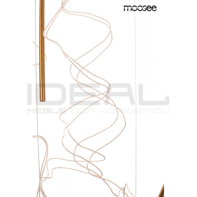 Lampa wisząca TULIPPE 7 DISC glamour złota