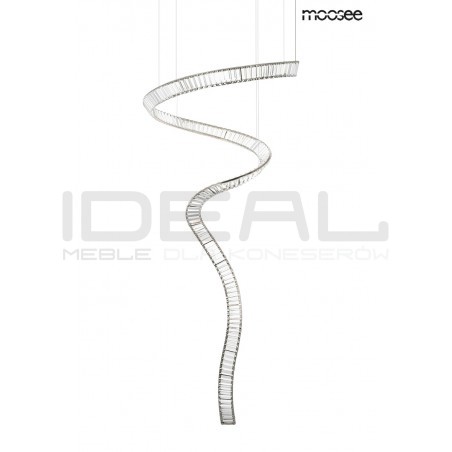 Lampa wisząca glamour WAVE CORDON 1A chrom