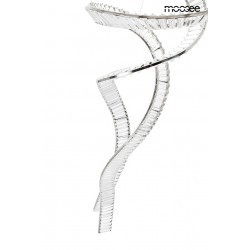 Lampa wisząca glamour WAVE CORDON podwójna 2B chrom