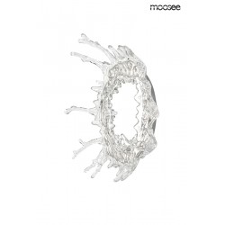 Kinkiet SPLASH M srebrny plafon