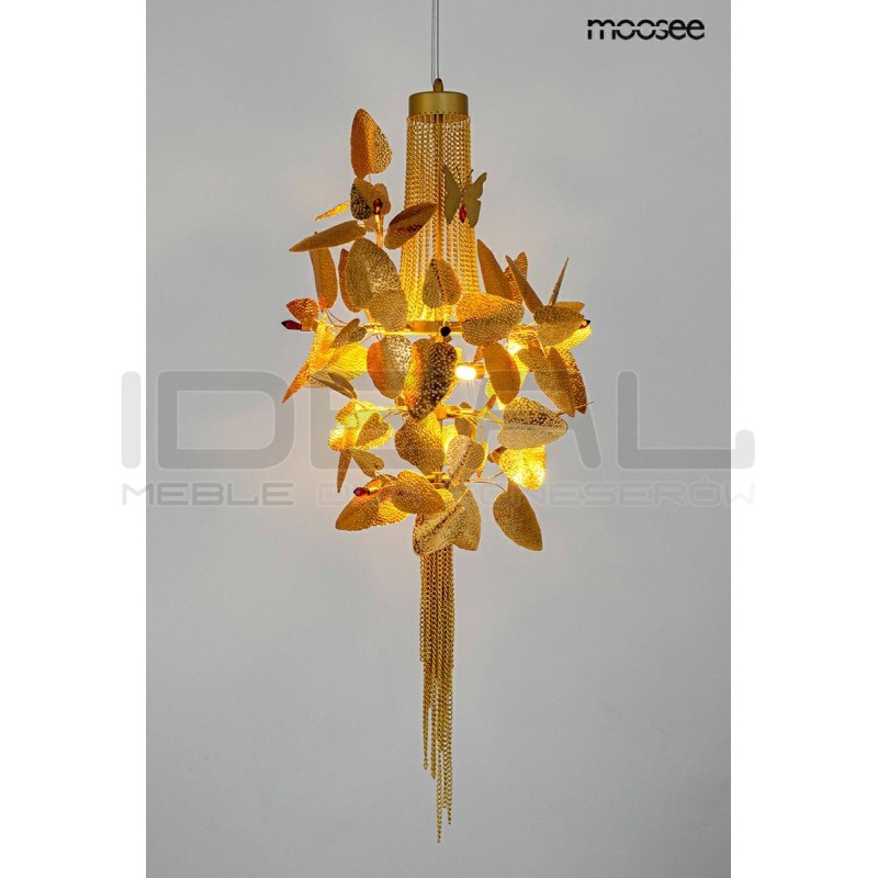 Lampa wisząca glamour PARADISO złota