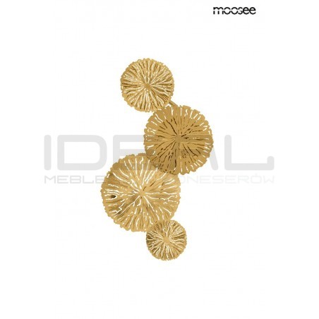 Kinkiet LIRIO 4 złoty