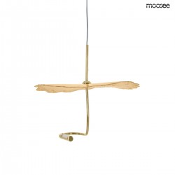 Lampa wisząca glamour LEAFS złota