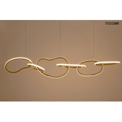 Lampa wisząca glamour JAZZ 6 złota