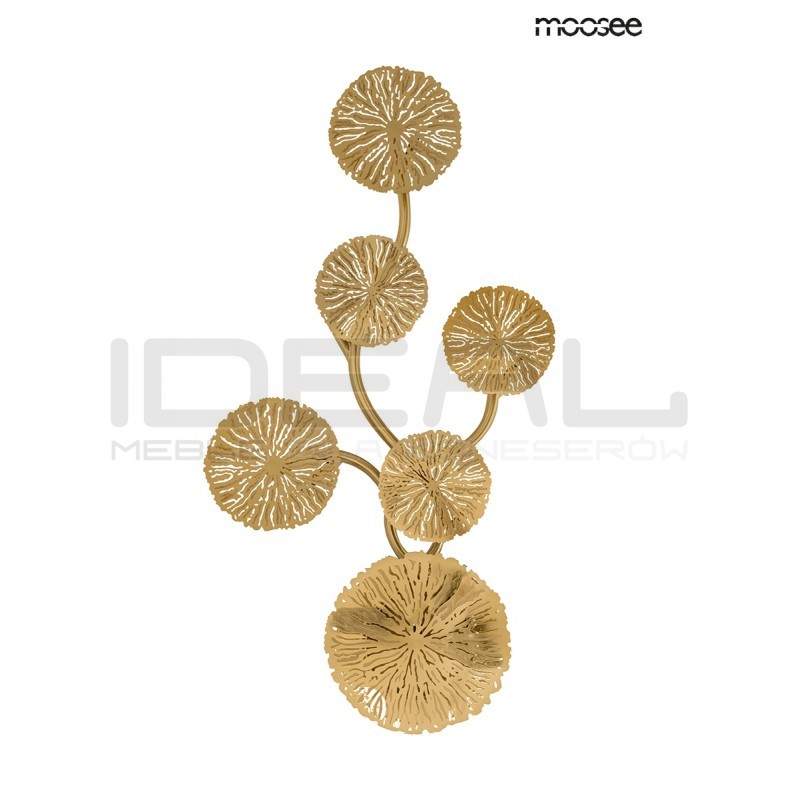 Kinkiet LIRIO 6 złoty