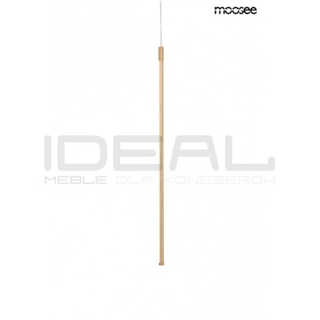 Lampa wisząca Ombre 60 rurka złota