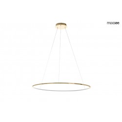 Lampa wisząca glamour RING SLIM 80 złota