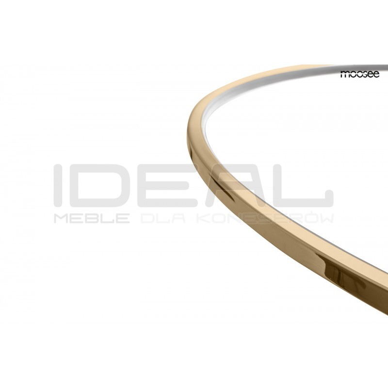 Lampa wisząca glamour RING SLIM 150 złota