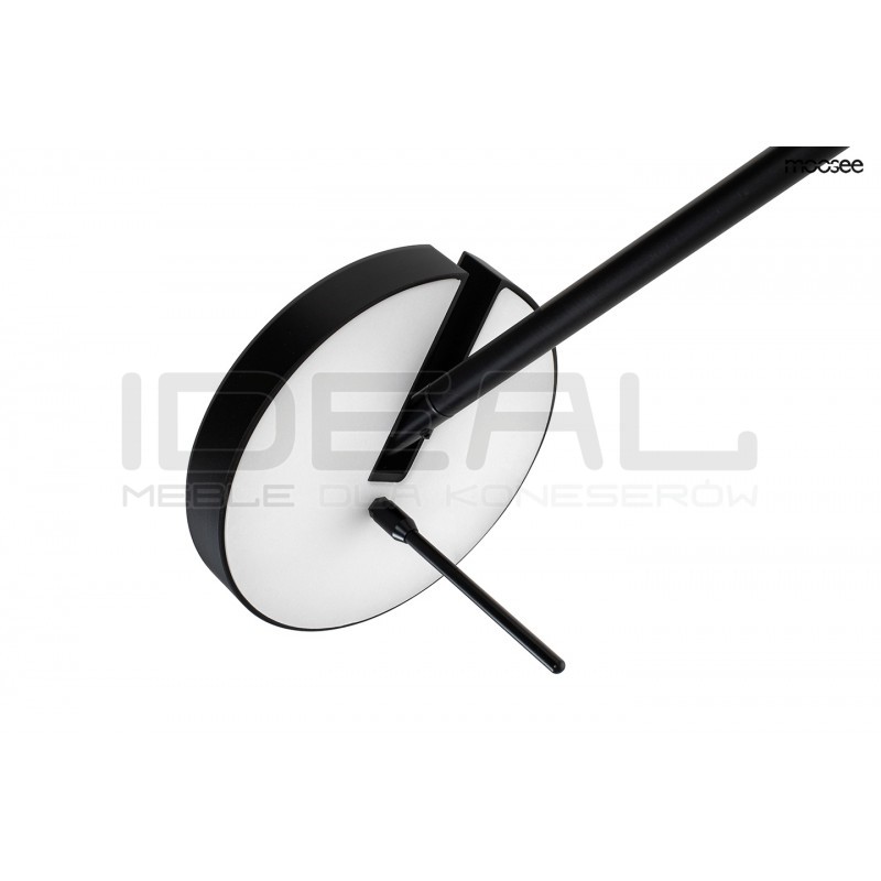 Lampa wisząca geometryczna BOBBIE 3 czarna