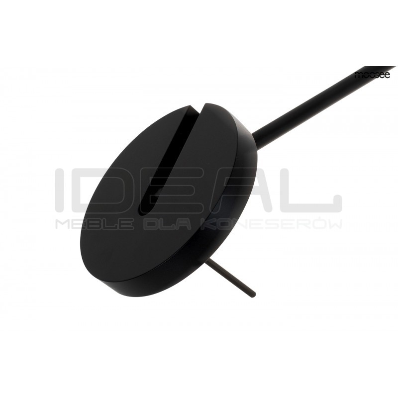 Lampa wisząca geometryczna BOBBIE 3 czarna