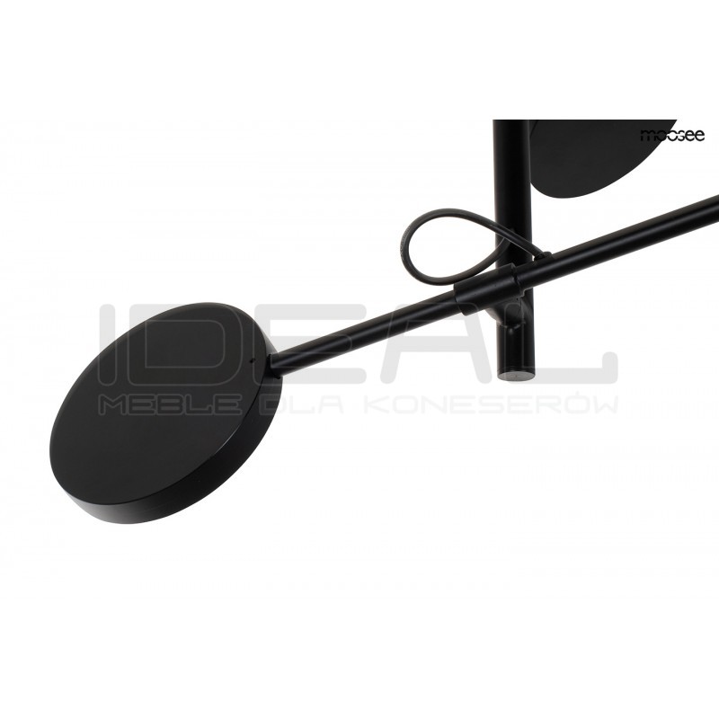 Lampa wisząca geometryczna BOBBIE 3 czarna