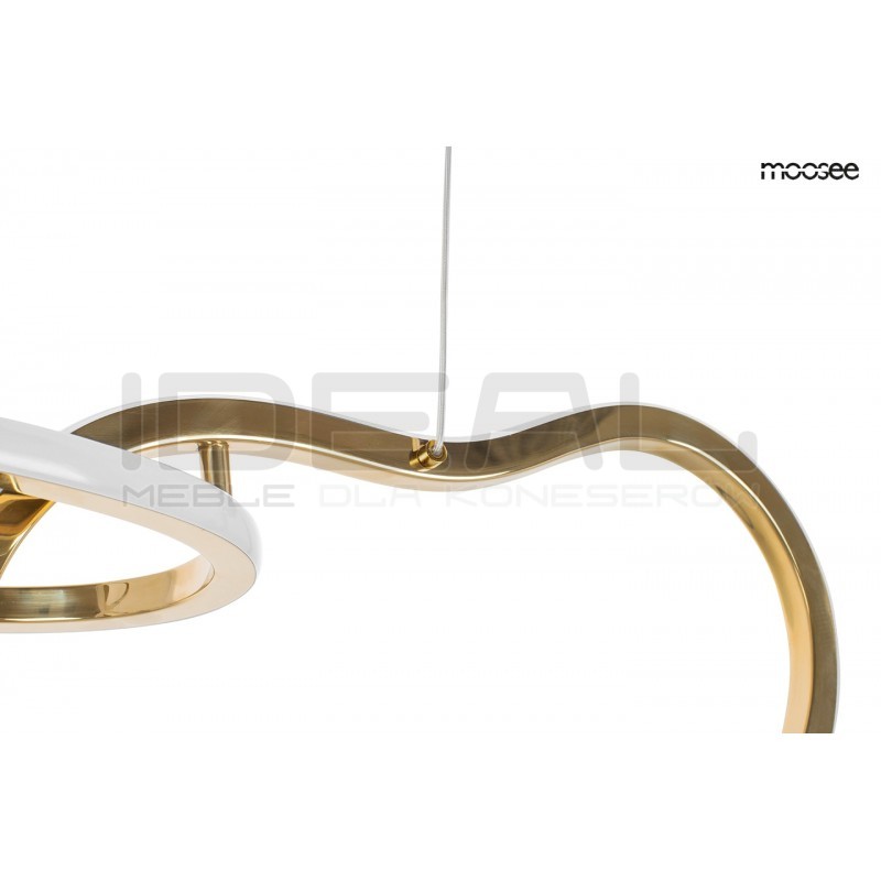 Lampa wisząca glamou JAZZ 3 złota