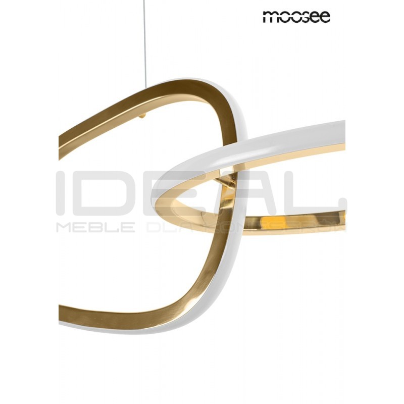 Lampa wisząca glamou JAZZ 3 złota