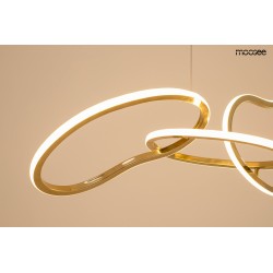 Lampa wisząca glamou JAZZ 3 złota