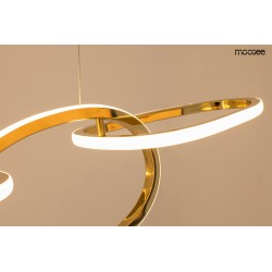 Lampa wisząca glamour JAZZ 6 złota
