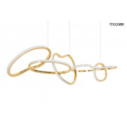 Lampa wisząca glamour JAZZ 6 złota