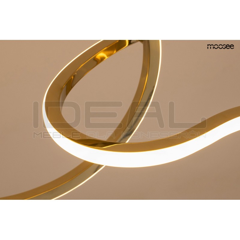 Lampa wisząca glamour JAZZ 6 złota