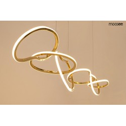 Lampa wisząca glamour JAZZ 6 złota