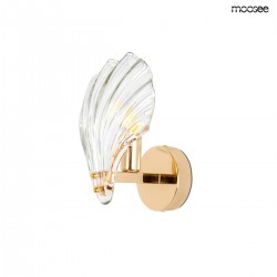 Kinkiet glamour CONCHA Muszla złota