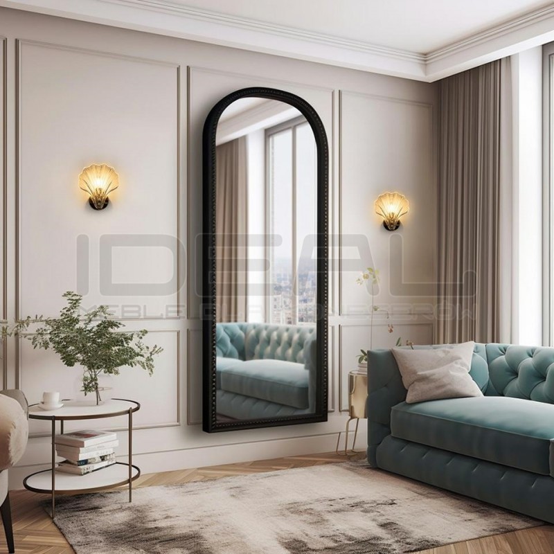 Kinkiet glamour CONCHA Muszla złota