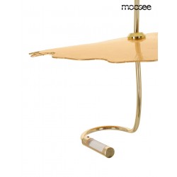 Lampa wisząca glamour LEAFS złota