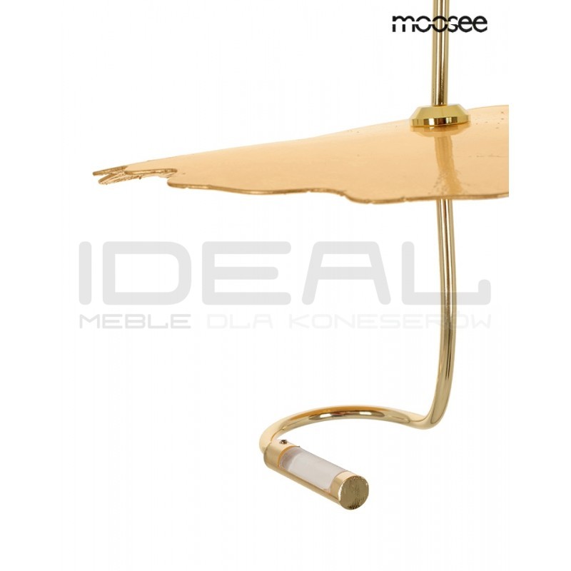 Lampa wisząca glamour LEAFS złota