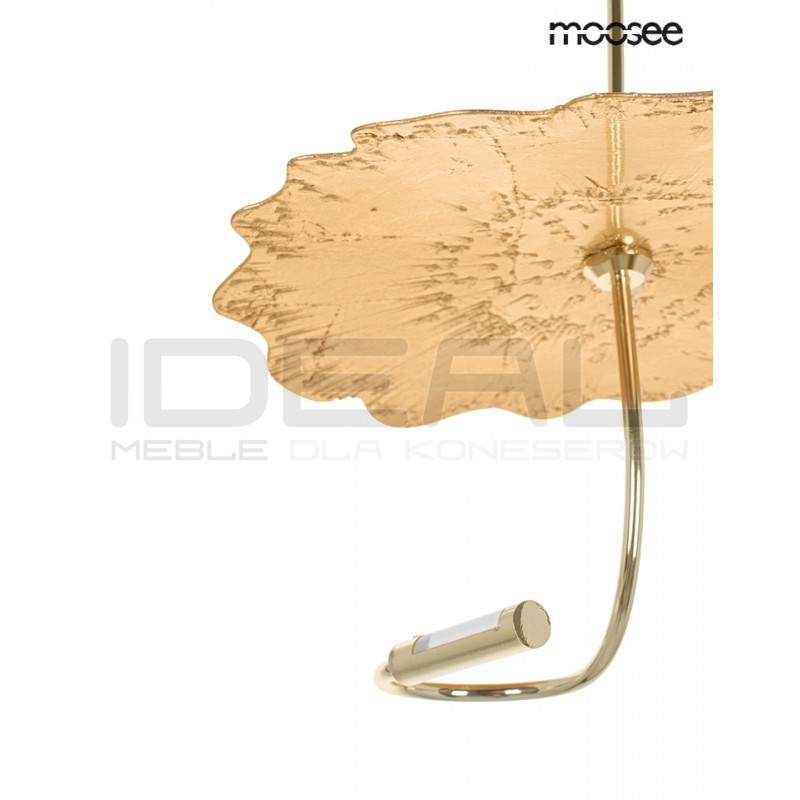 Lampa wisząca glamour LEAFS złota