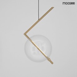 LAMPA WISZĄCA geometryczna ECHO ZŁOTA 25