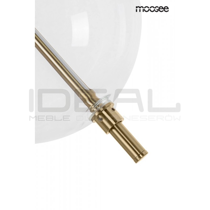 LAMPA WISZĄCA geometryczna ECHO ZŁOTA 25