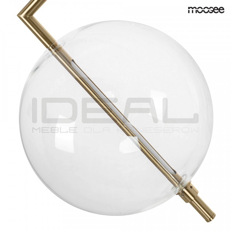 LAMPA WISZĄCA geometryczna ECHO ZŁOTA 25