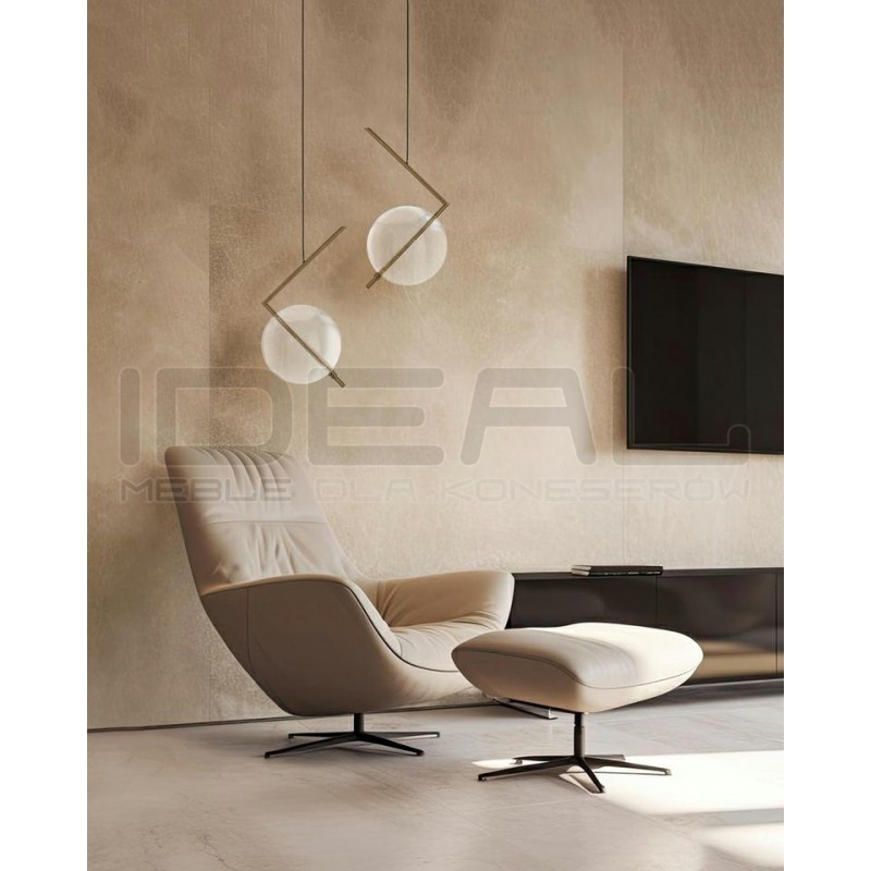 LAMPA WISZĄCA geometryczna ECHO ZŁOTA 25