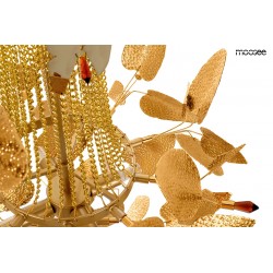 Lampa wisząca glamour PARADISO złota