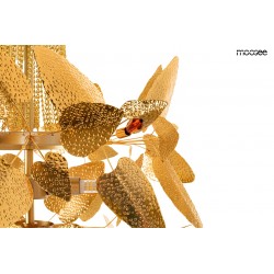 Lampa wisząca glamour PARADISO złota