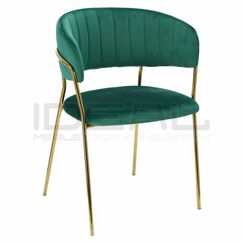 Krzesło Glamour Margo II złote
