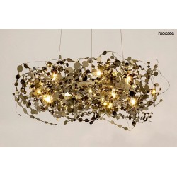 Lampa wisząca glamour MONETE 80 chrom