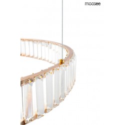 Lampa wisząca glamour potrójna LIBERTY 3A złota