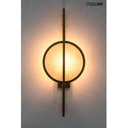 Kinkiet geometryczny Troya złoty