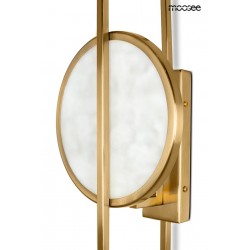 Kinkiet geometryczny Troya złoty