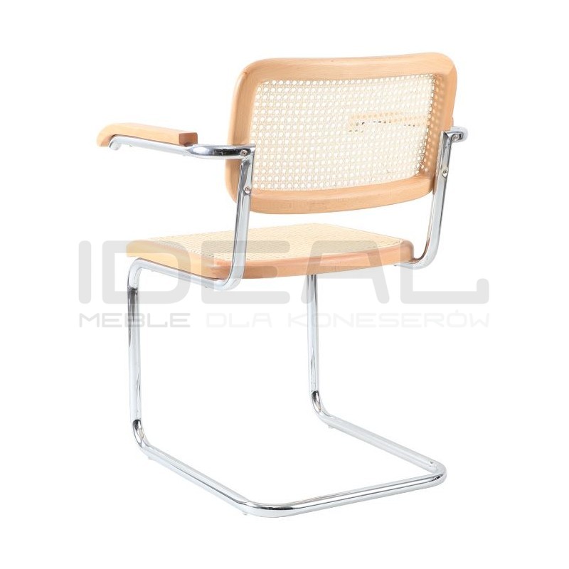 Krzesło Cesca z podłokietnikami