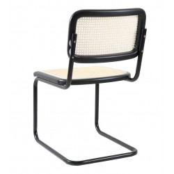 Krzesło designerskie Cesca inspirowane RATANOWA PLECIONKA CZARNE