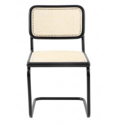 Krzesło designerskie Cesca inspirowane RATANOWA PLECIONKA CZARNE