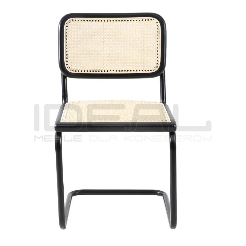Krzesło designerskie Cesca inspirowane RATANOWA PLECIONKA CZARNE