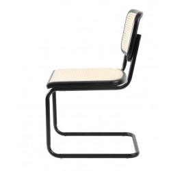 Krzesło designerskie Cesca inspirowane RATANOWA PLECIONKA CZARNE