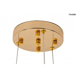 Lampa wisząca MONETE 80 złota